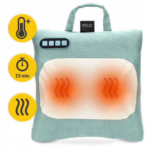 Массажная подушка  4FIZJO Shiatsu Lite Green  - фото №5